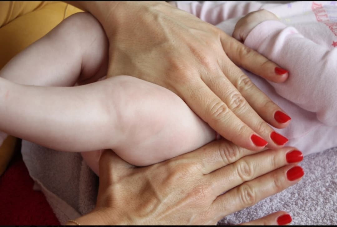 massage bébé